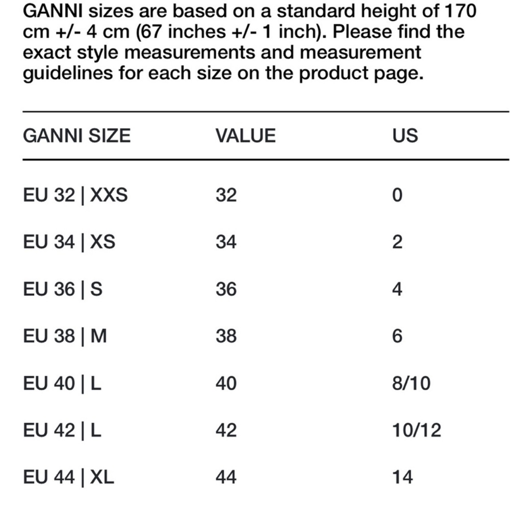 Women’s GANNI blue swirl pouf sleeve dress- Size 34 - Picture 10 of 10